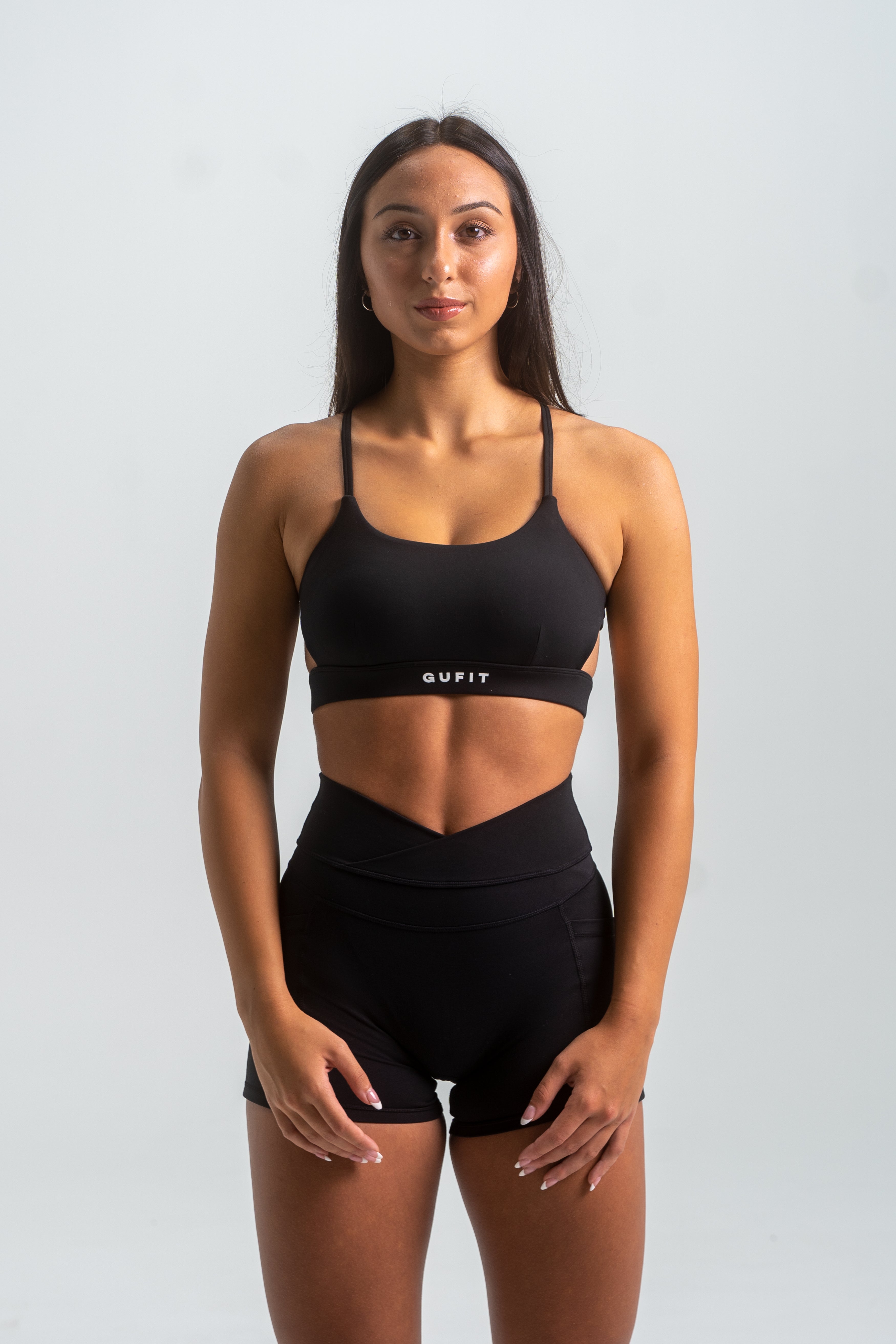 G-Fit Inspire Seamless Sports Top and Leggings in Black – GrimFit Sports &  Fitness